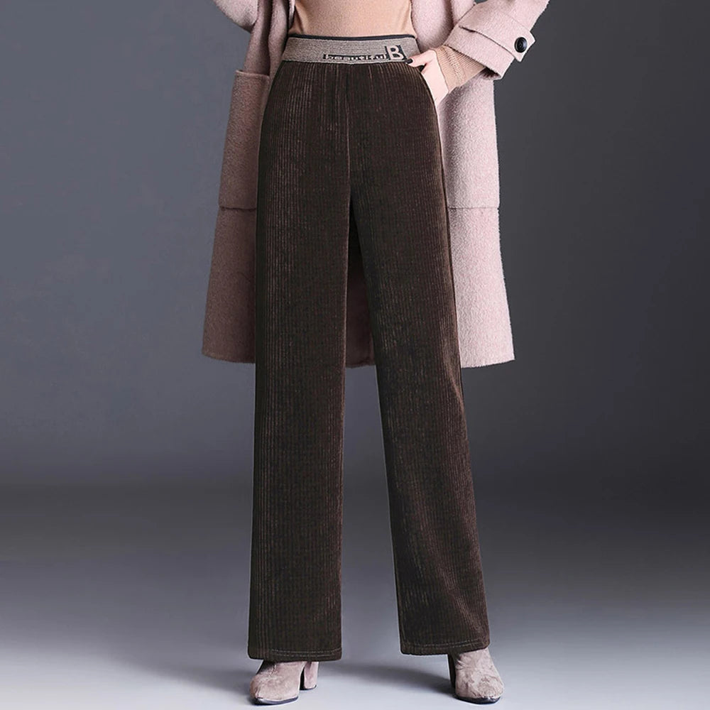 Coffee colored corduroy pants